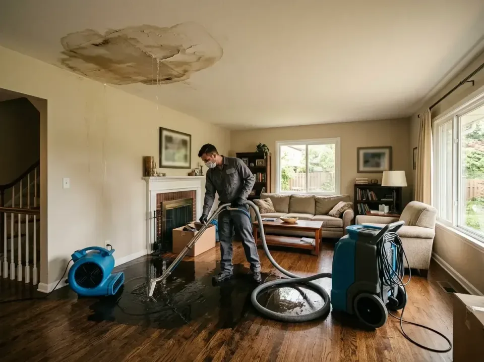 attic-pipe-burst-ceiling-drip-008 — frequently asked questions, Water Damage Restoration & Carpet Care in Westminster, LA